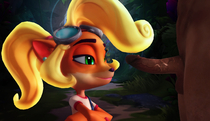 Coco_Bandicoot Crash_Bandicoot_(series) XNALara ratounador // 2576x1490 // 448.5KB // jpg