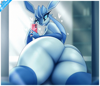 Glaceon_(Pokémon) Pokemon r_mk // 2292x1978 // 3.6MB // jpg