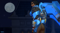 3D Overwatch Pharah Source_Filmmaker // 2500x1406 // 4.8MB // png