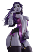 3D Blender Overwatch Widowmaker forceballfx // 2560x3840 // 2.4MB // png