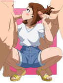 Felipe_Godoy Godoy My_Hero_Academia Ochako_Uraraka // 3000x4000 // 1.3MB // png