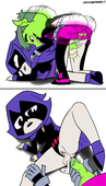 DC_Comics Raven Teen_Titans Teen_Titans_Go incogneato // 1097x1920 // 747.7KB // png