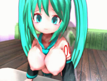 3D Animated Hatsune_Miku Vocaloid // 640x480 // 6.9MB // gif
