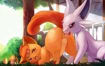 Espeon_(Pokémon) Pokemon Vulpix_(Pokémon) // 1280x810 // 186.7KB // jpg