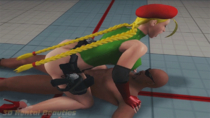 3D Animated Cammy_White Street_Fighter Street_Fighter_V // 1280x720 // 3.7MB // gif