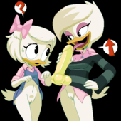 Ducktales Lena Webby_Vanderquack hotred // 500x500 // 25.3KB // png