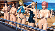 3D Dead_or_Alive Helena_Douglas Honoka King_of_Fighters Mai_Shiranui Marie_Rose Nyotengu Nyotengu_(Dead_or_Alive) v1z3t4 // 1920x1080 // 959.2KB // jpg