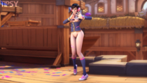 D.Va Overwatch Tipsy3D // 1920x1088 // 1.9MB // png