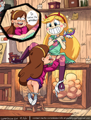Gravity_Falls Mabel_Pines Pastel Star_Butterfly Star_vs_the_Forces_of_Evil // 1136x1500 // 678.9KB // jpg