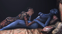 3D Asari Giallo1972 Jack_(Subject_Zero) Liara_T'Soni Mass_Effect // 1920x1080 // 347.7KB // jpg