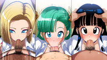 Android_18 Bulma_Brief Chi-Chi Dragon_Ball_Z Lvrb // 3840x2160 // 1.0MB // jpg