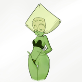 Peridot Steven_Universe blushmallet // 1000x1000 // 211.6KB // png