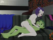 Beast_Boy Raven Sfan Teen_Titans // 5333x4000 // 10.8MB // png