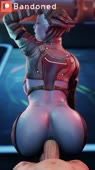 3D Animated Asari Liara_T'Soni Mass_Effect Sound evilaudio // 720x1280 // 6.7MB // webm