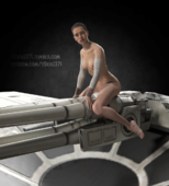 3D Blender Rey Star_Wars:_The_Force_Awakens t0xik // 980x1080 // 4.1MB // png