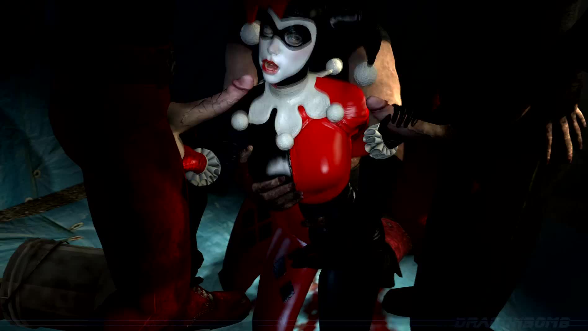 3D Animated Harley_Quinn Source_Filmmaker dragonbomb // 1899x1068 // 1.9MB // mp4