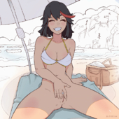 Animated Kill_la_Kill LitSilium Ryuko_Matoi // 720x720 // 7.7MB // gif