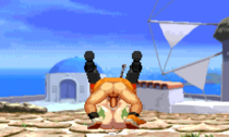 Animated Bao Cammy_White Crossover King_of_Fighters Mugen Street_Fighter // 500x301 // 1.8MB // gif