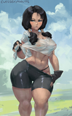 Cutesexyrobutts Dragon_Ball_Z Videl // 950x1526 // 1.1MB // png