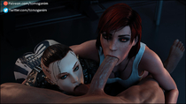 3D Blender Commander_Shepard Femshep Jack_(Subject_Zero) Mass_Effect Tomoganim // 1920x1080 // 185.4KB // jpg