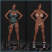 3D BenjiBonjo Blender Lara_Croft Tomb_Raider // 3000x3000 // 736.2KB // jpg