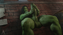 3D Amazonium3D Animated Blender Marvel_Comics She-Hulk_(Jennifer_Walters) Sound // 1280x720, 37.8s // 24.4MB // webm