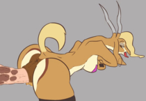 Animated Gazelle Zootopia // 560x386 // 428.2KB // gif