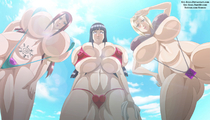 Hinata_Hyuga Kushina_Uzumaki Naruto Tsunade greengiant2012 // 1280x729 // 204.2KB // jpg