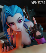 3D Blender Jinx League_of_Legends M71Z30_(Artist) // 3000x3430 // 2.8MB // jpg