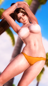 3D Dead_or_Alive King_of_Fighters Mai_Shiranui // 1080x1920 // 2.2MB // png