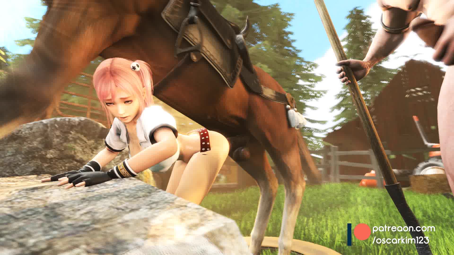 3D Animated Dead_or_Alive Honoka Horse(s) Sound Source_Filmmaker oscarkim123 // 1920x1080 // 5.1MB // webm