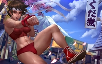 Logan_Cure Sakura_Kasugano Street_Fighter // 5043x3172 // 1.2MB // jpg