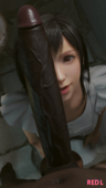 3D Blender Final_Fantasy_(series) Final_Fantasy_VII_Remake Red_L Tifa_Lockhart // 1080x1920 // 2.3MB // png