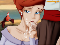 CartoonValley Disney_(series) Helg Princess_Ariel Sebastian_Crab The_Little_Mermaid_(film) // 609x458 // 307.0KB // png