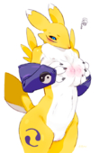 Digimon Renamon washletmskm // 549x776 // 179.6KB // png