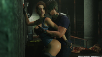 3D Blender Jill_Valentine Leon_Scott_Kennedy Resident_Evil Smokescreen117 // 3840x2160 // 7.0MB // png