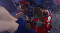 3D Animated Blender Kimberly_(Street_Fighter) Street_Fighter rouge_nine // 1920x1080, 10s // 4.5MB // mp4