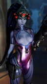 3D Overwatch SerahNSFWart Widowmaker // 2160x3840 // 443.5KB // jpg