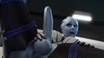 3D Animated Asari Blender Liara_T'Soni Mass_Effect Sound likkezg // 1280x720 // 8.6MB // mp4