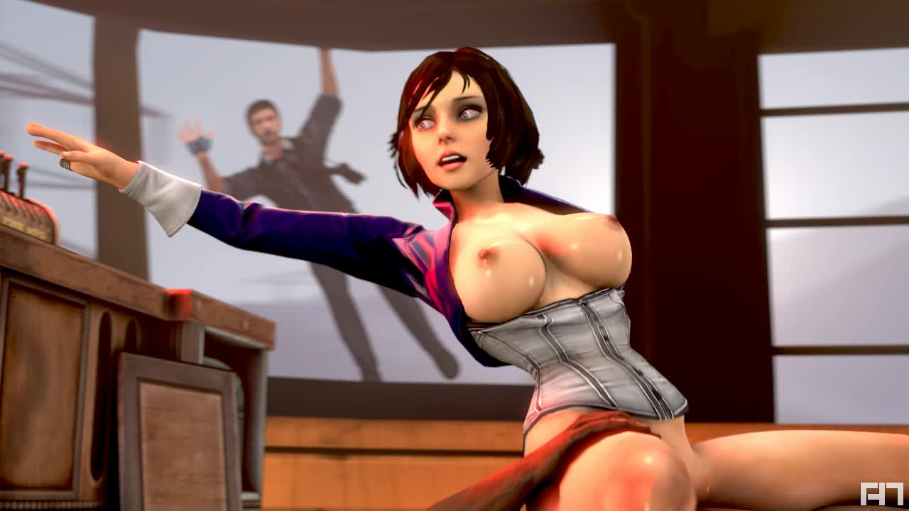 3D Animated Bioshock Bioshock_Infinite Elizabeth Source_Filmmaker azubinode // 1280x720 // 3.4MB // webm