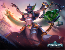 Paladins Seris Xeladu XeladuArt // 1400x1080 // 1.7MB // png