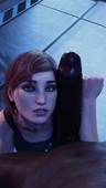 3D Commander_Shepard Femshep Kojimations Mass_Effect // 2304x4096 // 972.9KB // jpg