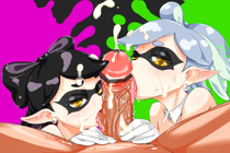 Callie_(Splatoon) Marie_(Splatoon) Splatoon // 1200x800 // 390.0KB // jpg