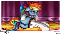 My_Little_Pony_Friendship_Is_Magic Nekome Rainbow_Dash // 1280x720 // 1.1MB // png