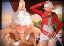 3D Alisaie_Leveilleur Elezen Final_Fantasy_(series) Final_Fantasy_XIV miamira774 // 4000x2910 // 2.1MB // jpg