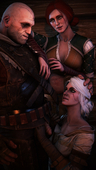 3D Ciri Letho Source_Filmmaker The_Witcher The_Witcher_3:_Wild_Hunt Triss_Merigold m1stermorden // 1080x1920 // 950.1KB // jpg