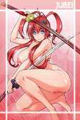 Hyakka_Ryouran Jubei_Yagyu Samurai_Girls X-teal2 // 720x1080 // 310.9KB // jpg