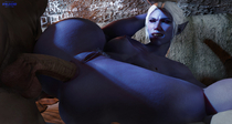 3D Baldur's_Gate_3 Blender Dark_Elf Minthara sfmlover22 // 2000x1064 // 354.2KB // jpg