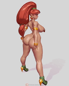 3D Animated The_Legend_of_Zelda The_Legend_of_Zelda_Breath_of_the_Wild Urbosa gerudo rushzilla // 720x900, 7s // 596.7KB // mp4