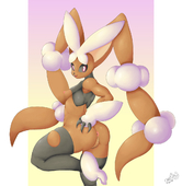 Lopunny_(Pokémon) Pokemon // 1100x1126 // 398.8KB // jpg